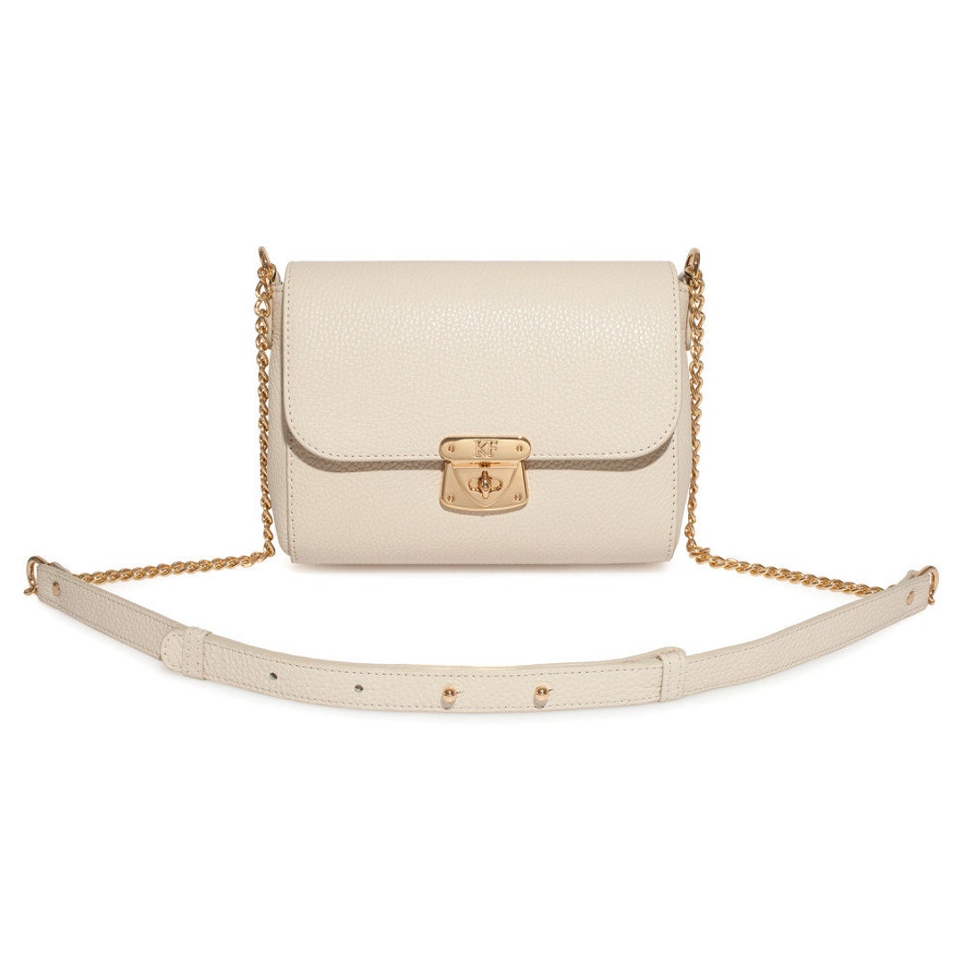 Félicie leather crossbody bag Louis Vuitton Beige in Leather - 36698629