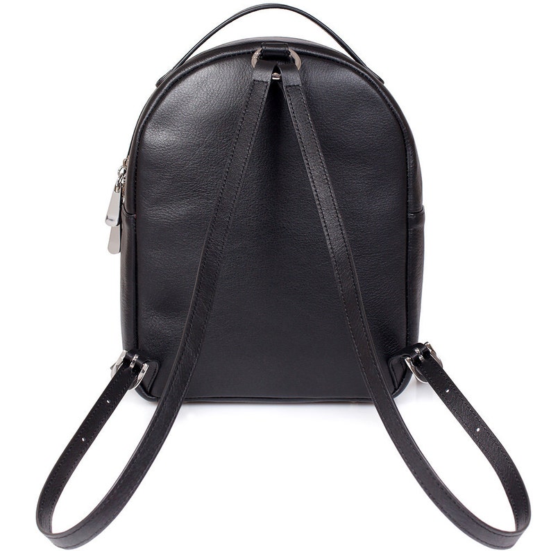 Leather Backpack Leather Backpack Women Black Leather Etsy