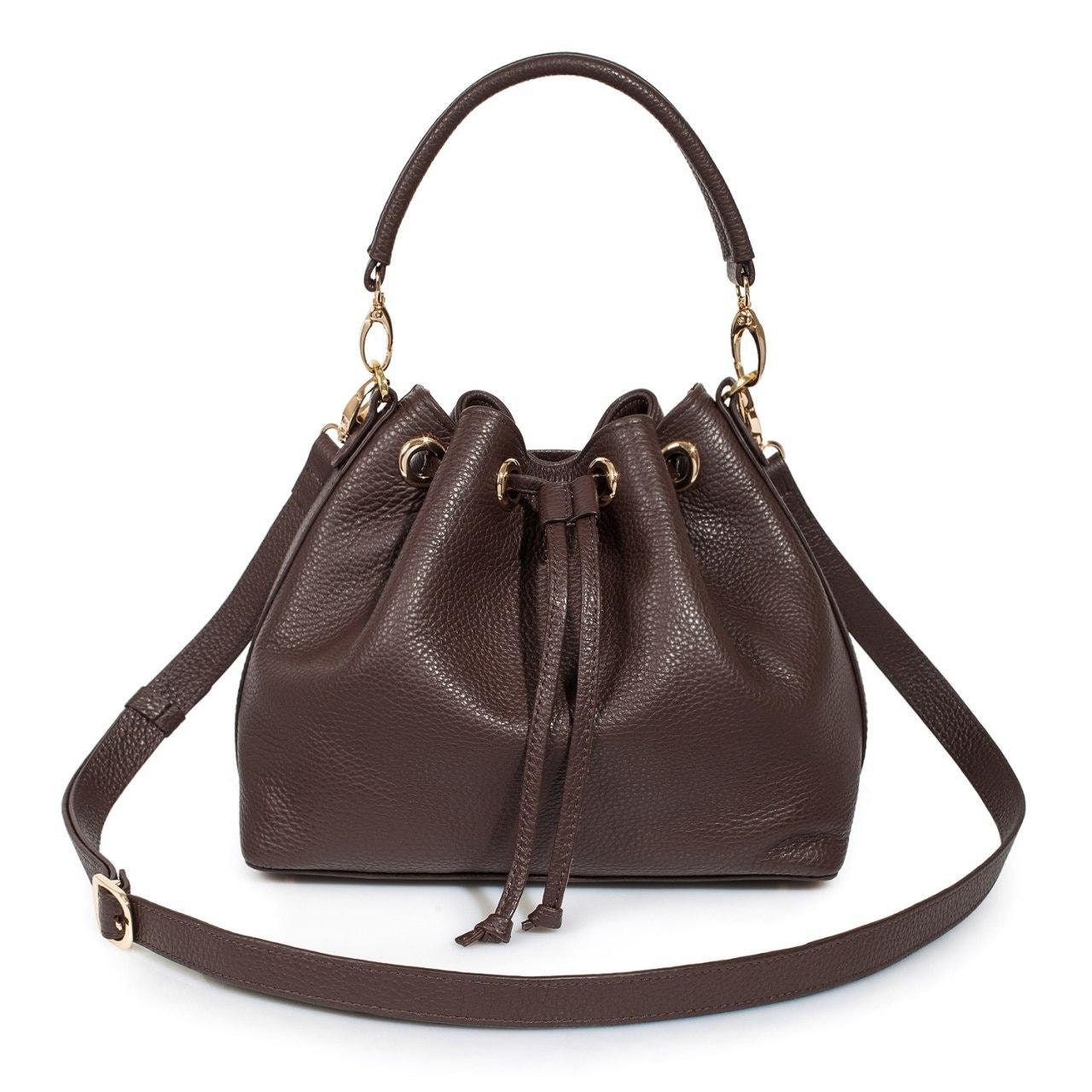 Leather Crossbody Bag Brown Leather Shoulder Bag Women's | Etsy