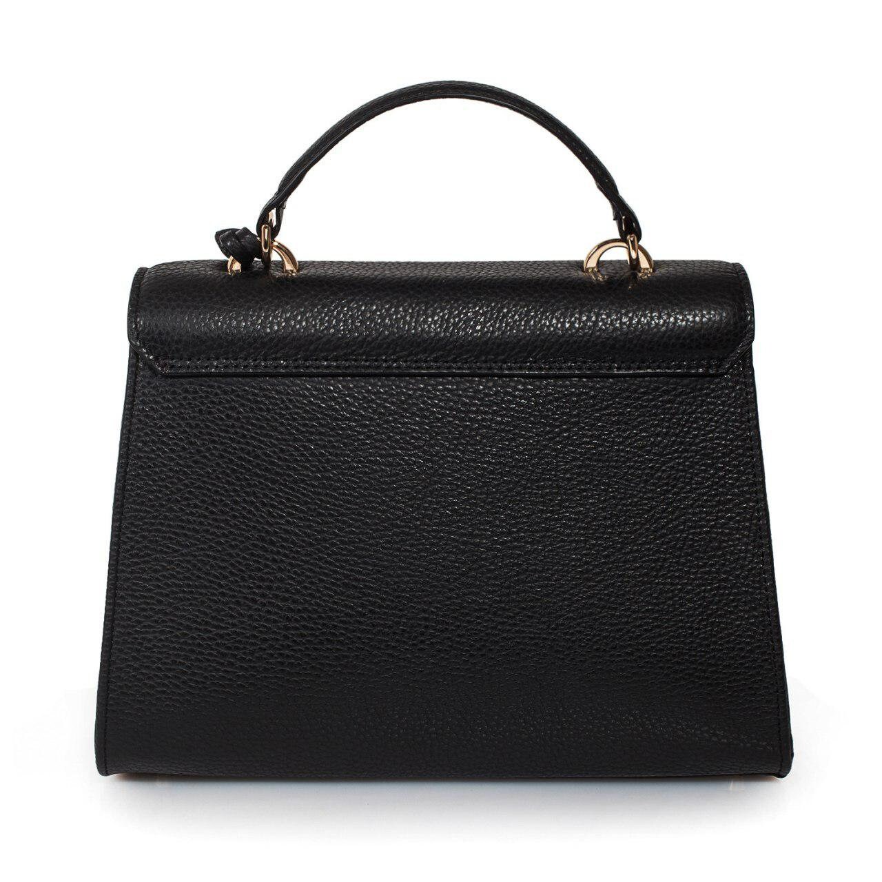 Leather Top Handle Bag Black Leather Handbag Top Handle - Etsy