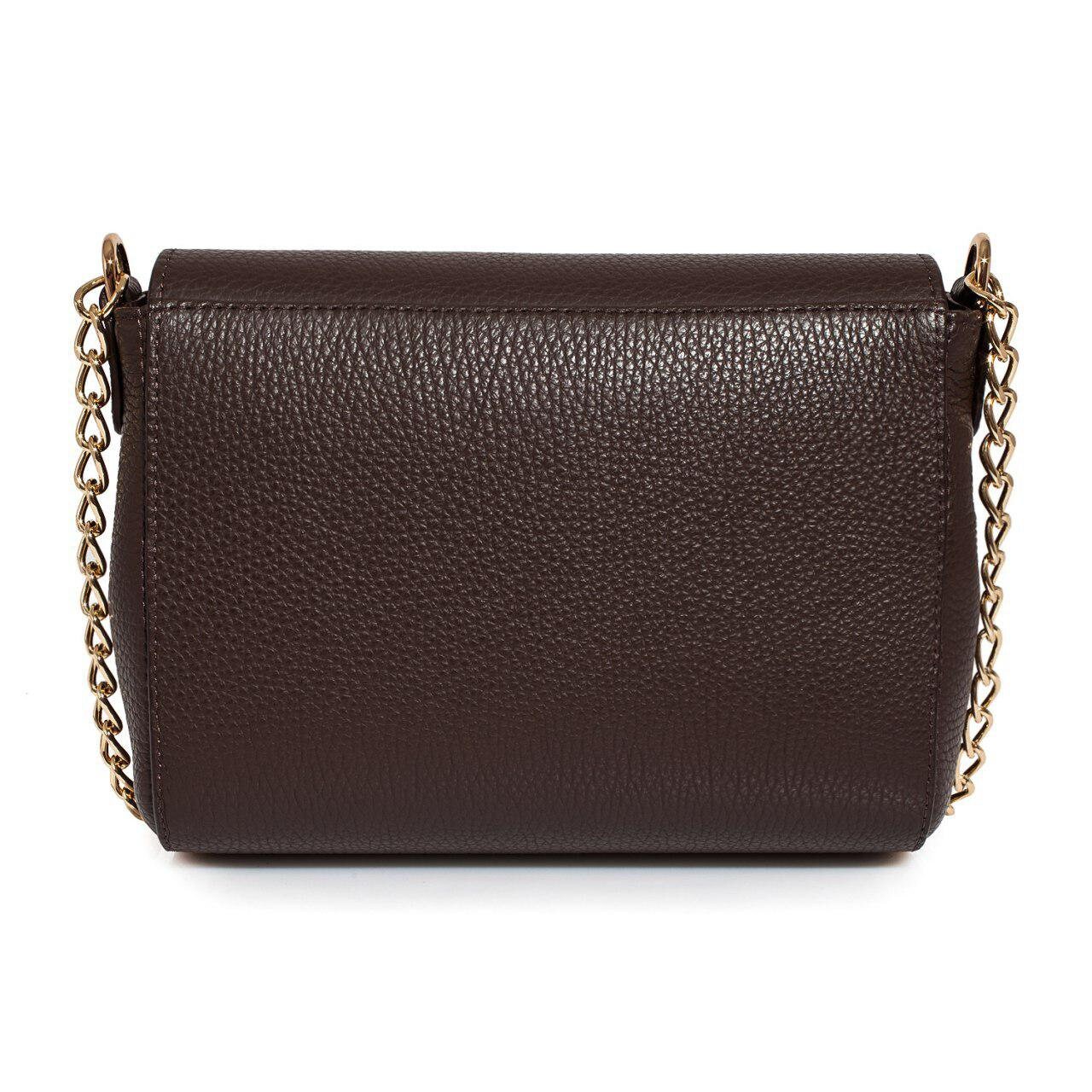 ★TOUT Y EST★ W CHAIN CROSS BAG BROWN FEQRABA802M Russet Brown Lane Chain-Link Shoulder Bag - CHARLES & KEITH DE