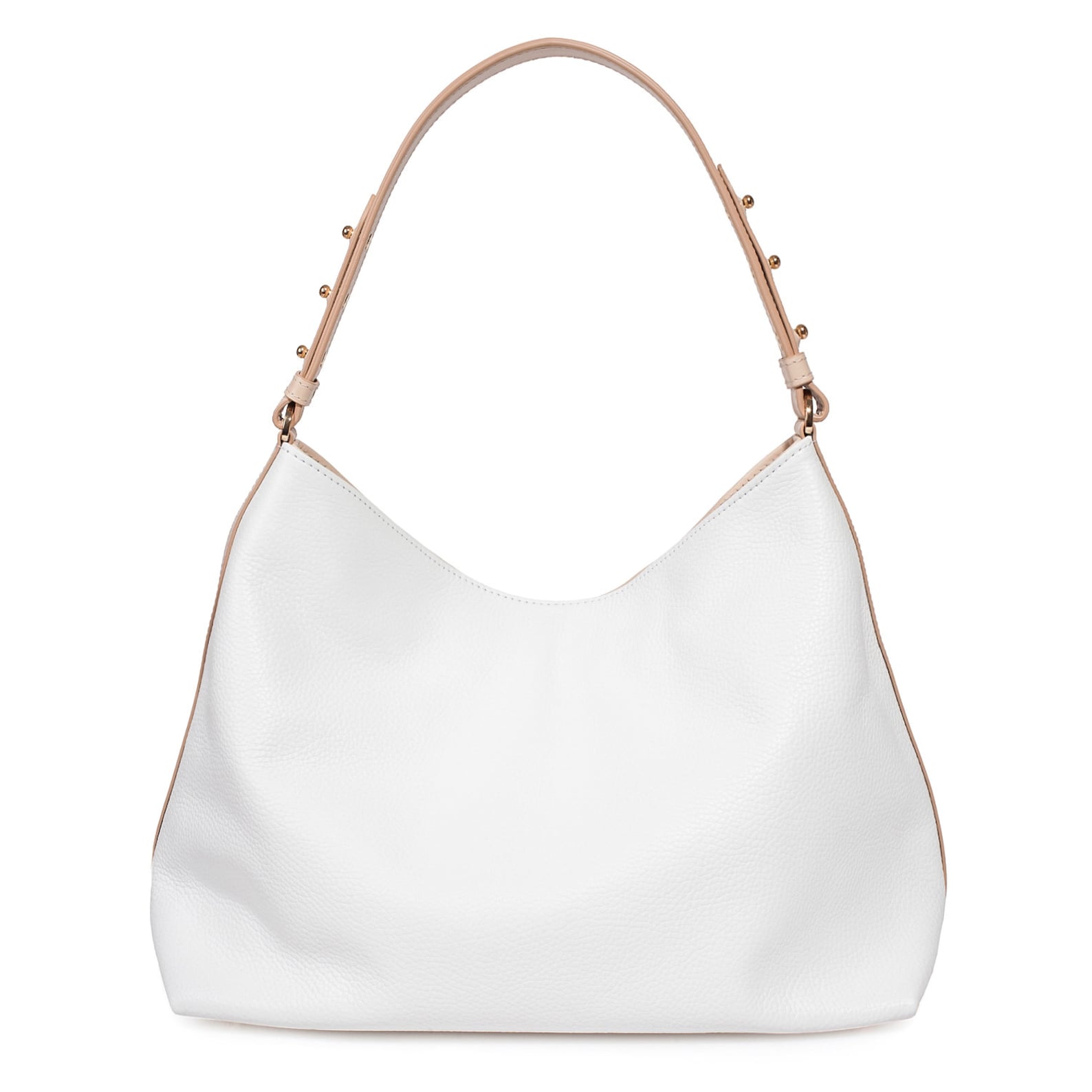 Leather Hobo Bag White Leather Hobo Bag Women's Leather Etsy