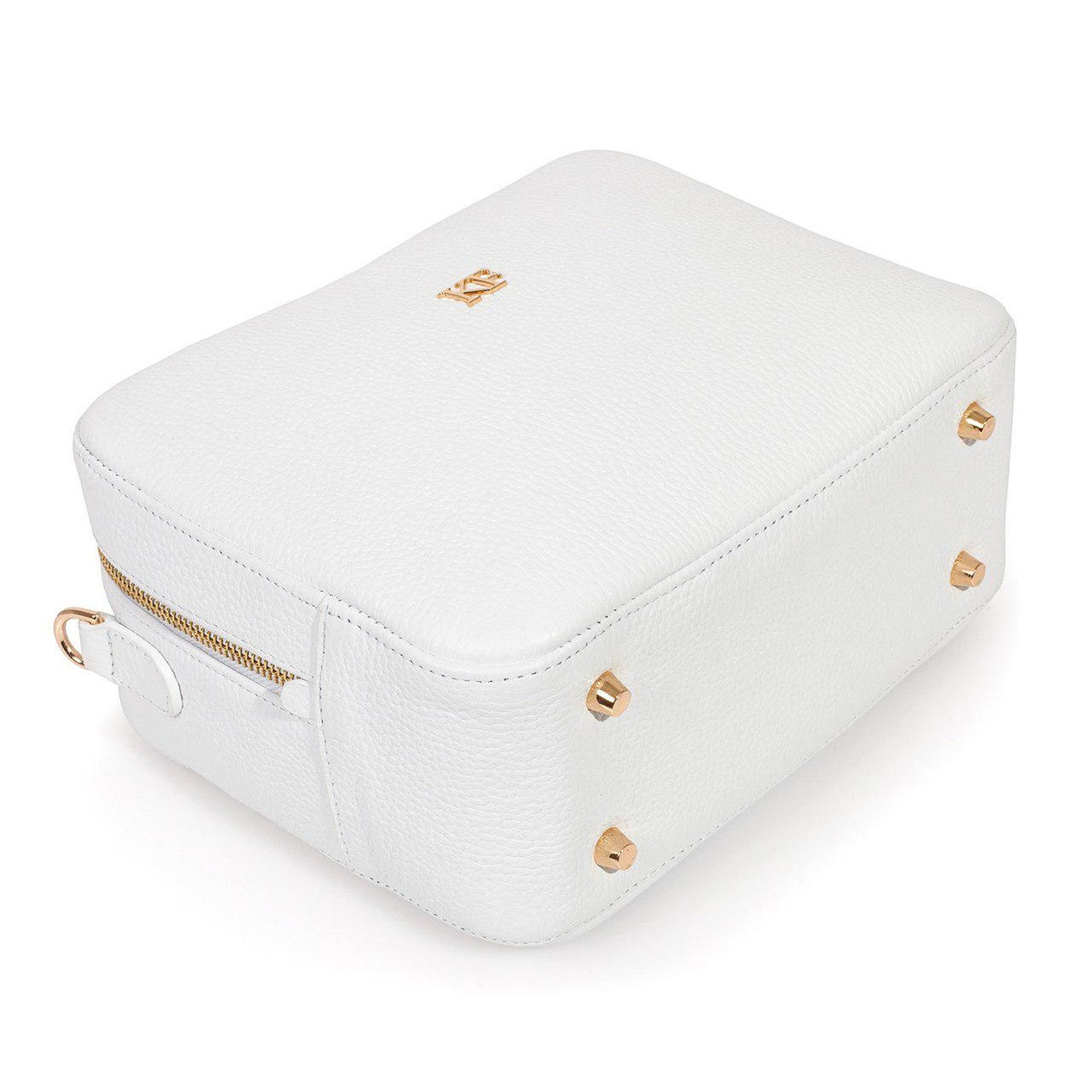 Leather Cross Body Bag White Leather Shoulder Bag Etsy