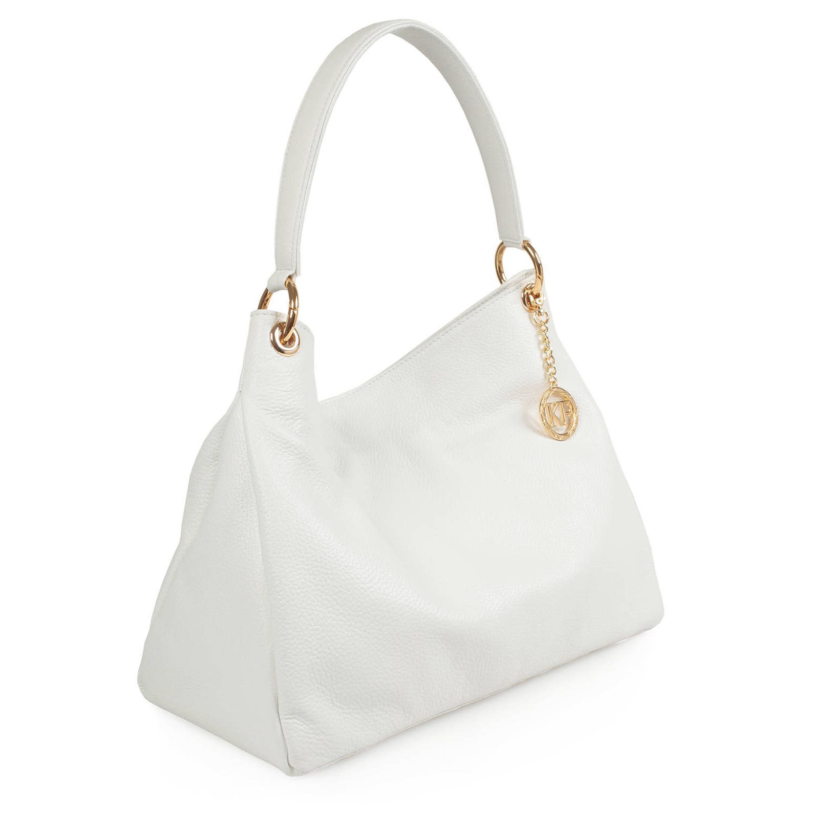 Leather Hobo Bag White Leather Hobo Bag Women's Leather Etsy