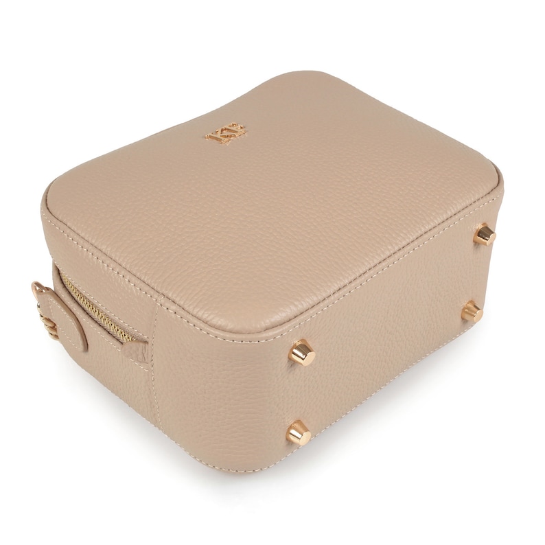 Leather bag KF-2781 Beige Leather Shoulder Bag Women/'s Leather Crossbody Bag Leather Cross body Bag