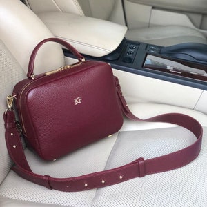 Oxblood Crossbody Etsy UK