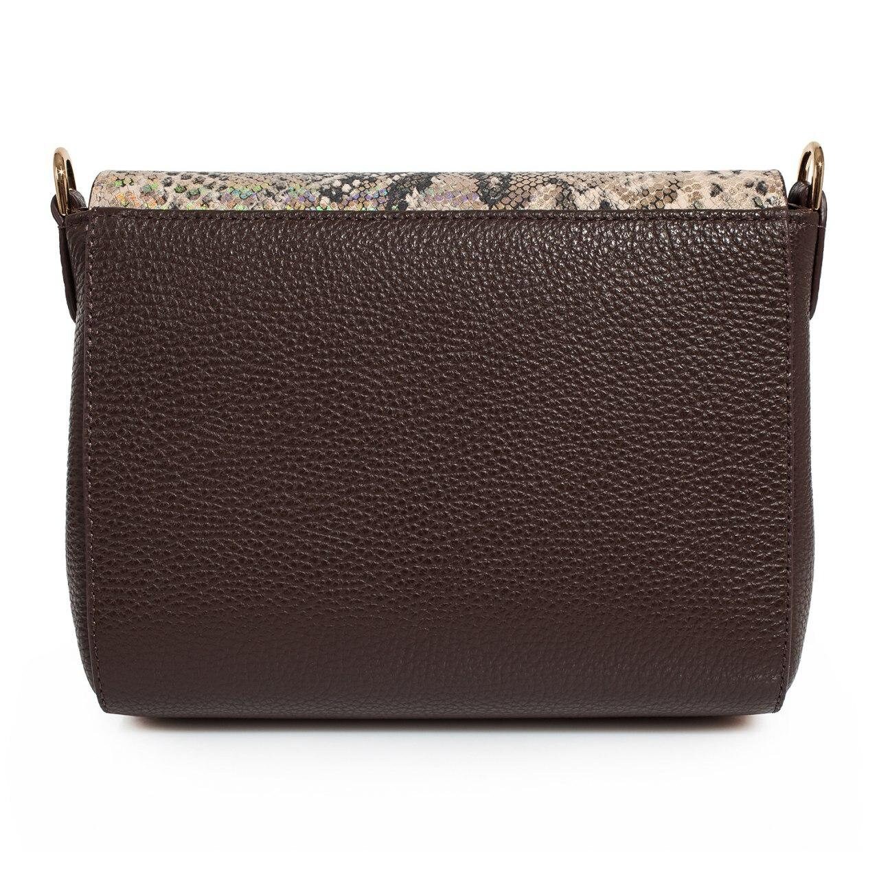 Leather Crossbody Bag Dark brown Leather Shoulder Bag Etsy