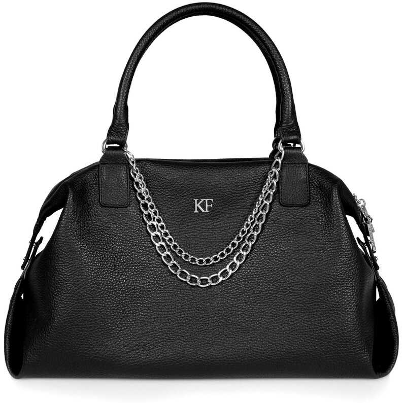 Leather Top Handle Bag Black Leather Handbag Top Handle Etsy