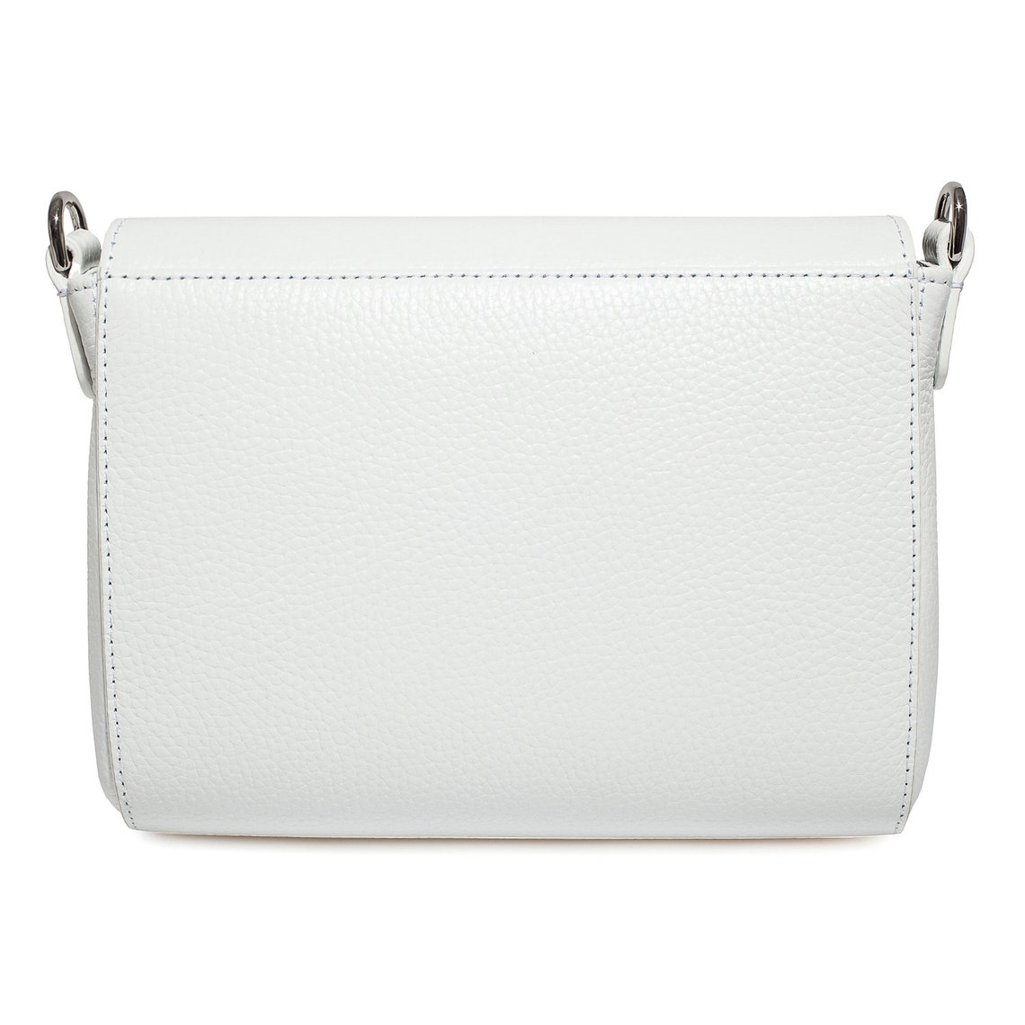 Leather Crossbody Bag White Leather Shoulder Bag Women's Etsy