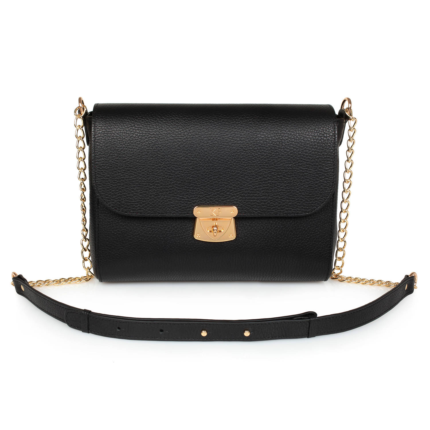 Leather Cross body Bag Black Leather Shoulder Bag Etsy