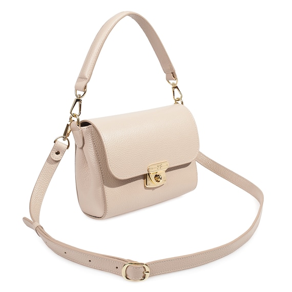 Beige cheap side bag