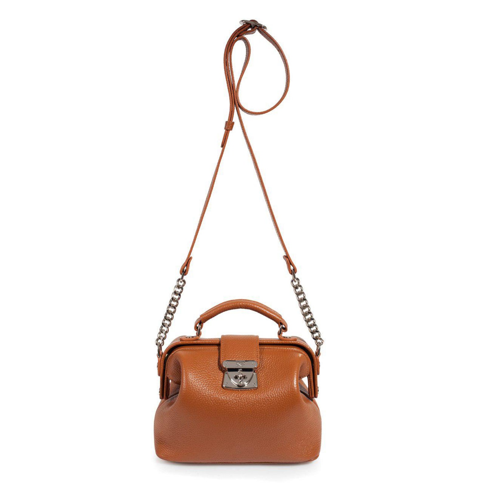 Leather Doctor Bag for Women Ginger Leather Shoulder Bag Etsy