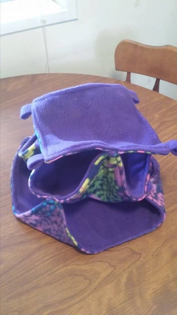 Triple hammock for rats / sugar gliders / ferrets