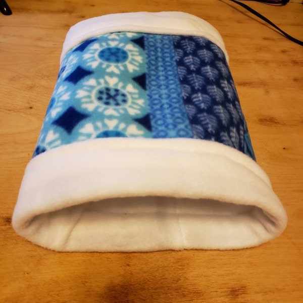 Fleece tunnel for ferrets , guinea pigs, rats and chinchillas * MADE TO ORDER *