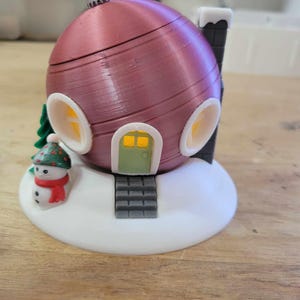 3D printed - Christmas fairy house