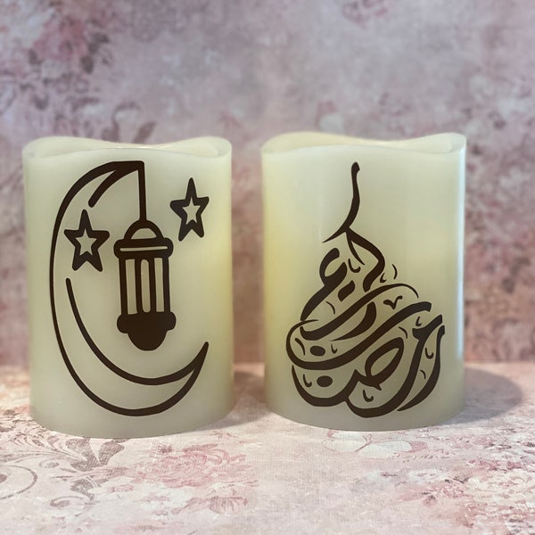 Ramadan candles set