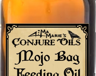 Ma Marie's Mojo Bag Feeding Oil Gris-Gris Medicine Bags Nation Sack  Folk Magic Hoodoo