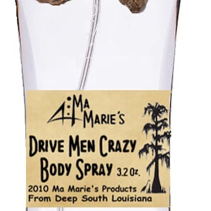 Ma Marie's Drive Men Crazy Body Spray Attraction Love Mysterious 3.2 Oz.