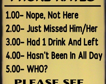 Hiding At Bar Phone Rates Humerous Bartender Billiards Pool Bar Pub Canvas Sign Home Decor