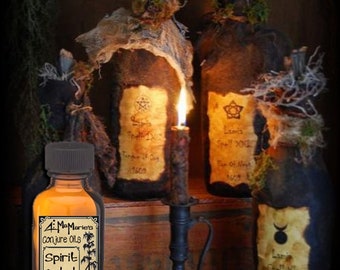 Ma Marie's Spirit Contact Oil Conjure,Seances,Communication, Readings,Ancestors,Spirit Guides,Spirit World, Dead, HauntingHoodoo Folk Magic