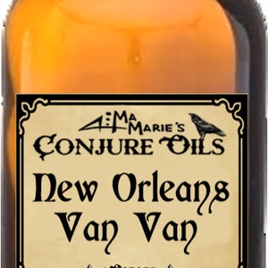 Ma Marie&#39;s New Orleans Van Van Oil Success Good Luck Prosperity Hoodoo Ritual Swamp Magic