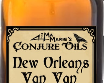 Ma Marie's New Orleans Van Van Oil Success Good Luck Prosperity Hoodoo Ritual Swamp Magic
