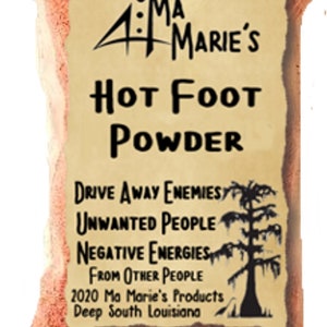 Ma Marie&#39;s Hot Foot Powde Get Rid Of Unwanted People Hoodoo Magic