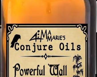 Ma Marie's Powerful Wall Of Protection Conjure Oil Protection,  Hoodoo Ritual Swamp Magic 1 Ounce