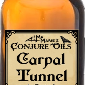 Ma Marie's Carpal Tunnel Oil Natural Remedy Relieve Pain 1 Ounce Bottle