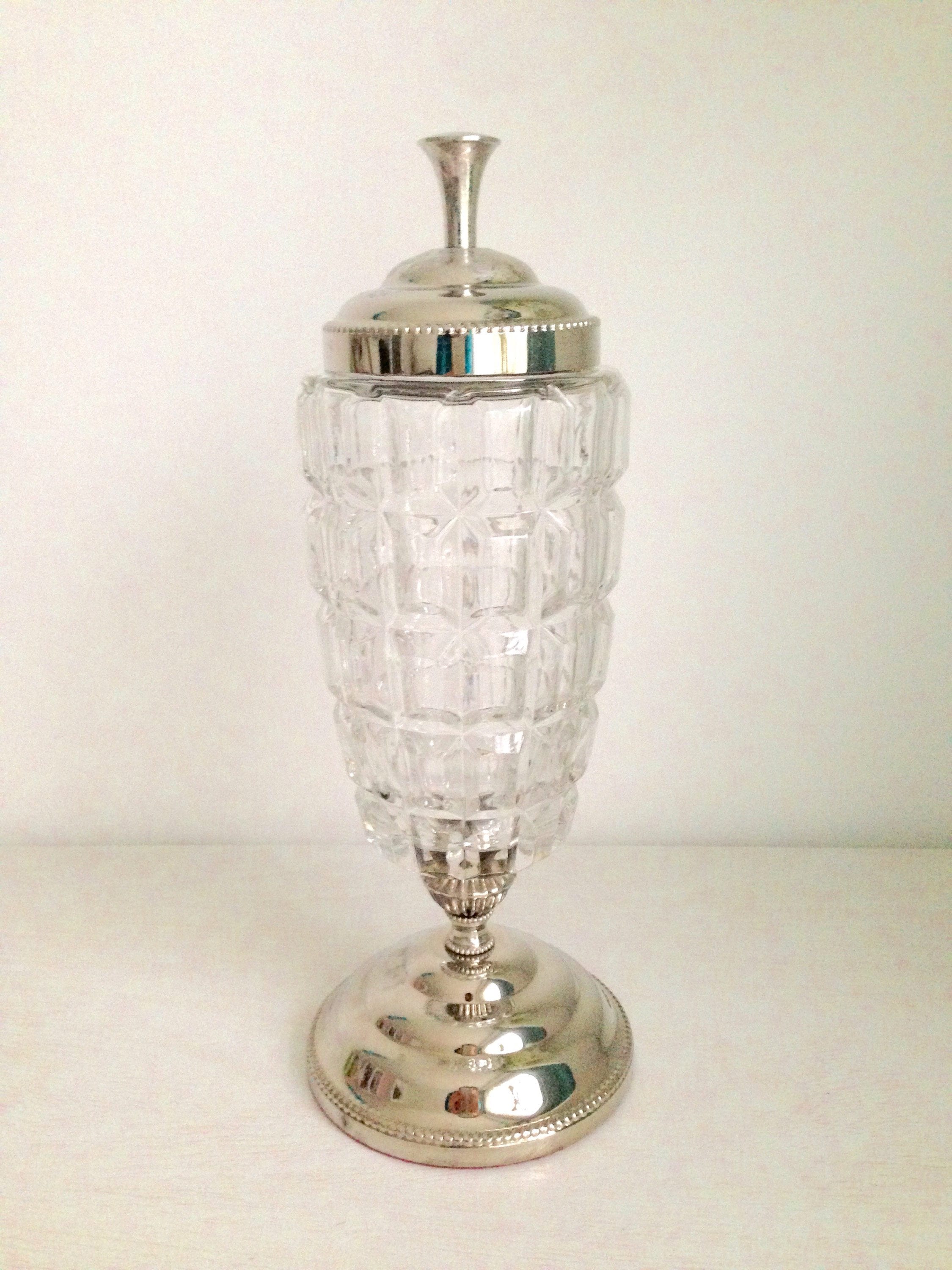 Carafe de Whisky Vintage Belle Époque en Véritable Cristal.