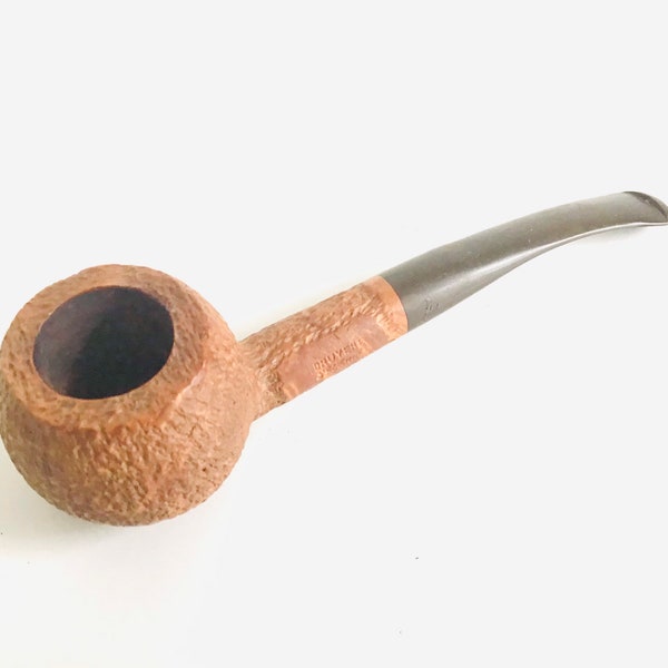 Pipe artisanal vintage wooden manufacture, brand St Claude "BRUYÈRE" Made in France.