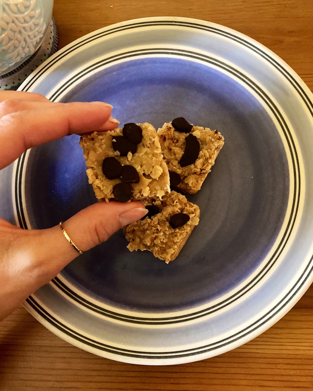 Peanut Butter Chocolate Chip Lactation Cookie Squares Etsy