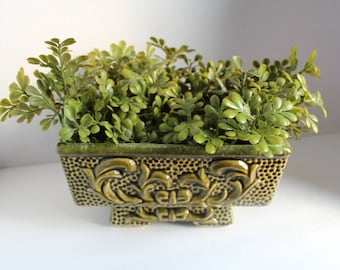 Greenery Planter, Flower Pot, Rectangle Planter, Succulent Planter, Indoor Planter