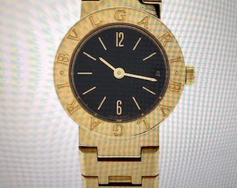 Bulgari 100 % 18 kt. Gold Watch