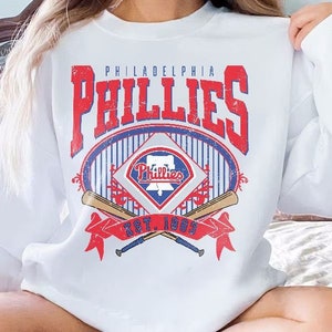 Philadelphia Baseball Sweatshirt  Vintage Style Philadelphia Baseball Crewneck Sweatshirt  Philadelphia EST 1883 Sweatshirt  Game Day