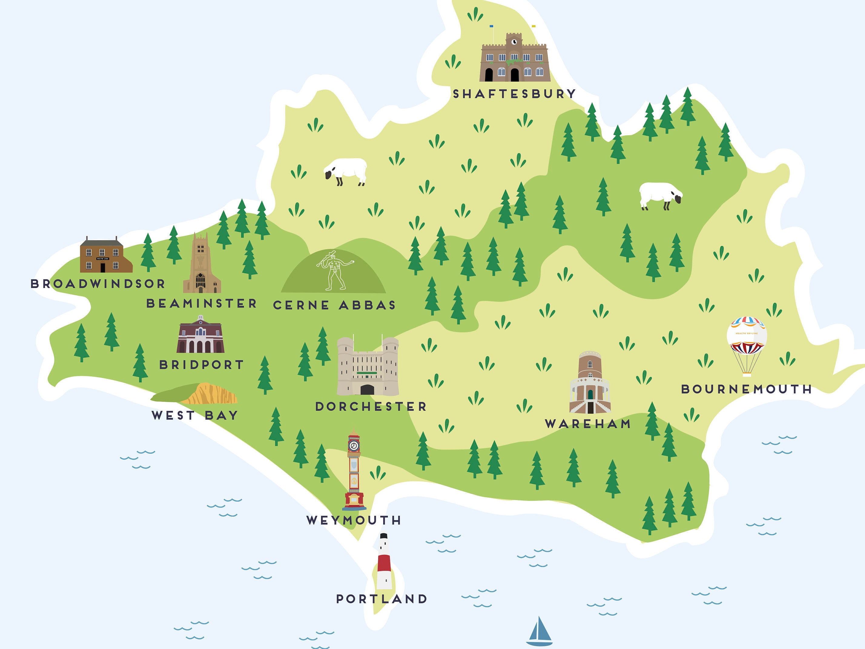 Unveiling The Magnificence Of Dorset: A Complete Information To Its Map 