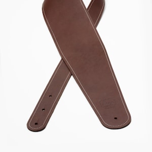 4&quot; Boot Leather Guitar Strap