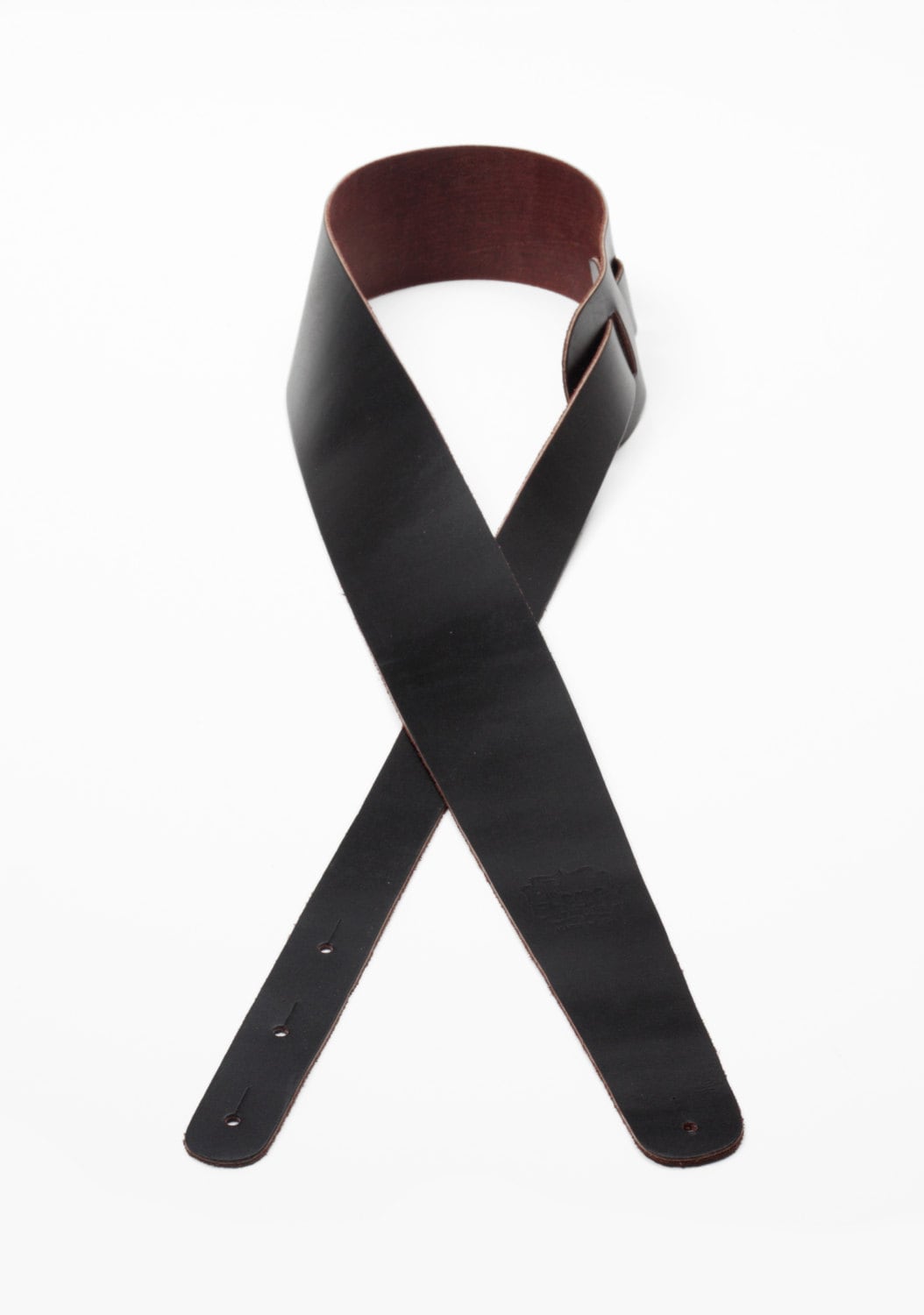 2 Tapered Leather Guitar Strap Etsy