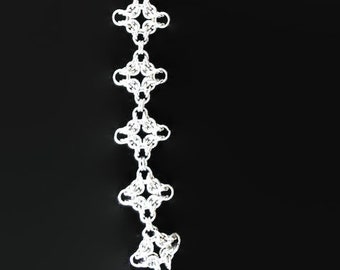 Chainmaille Bracelet- Byzantine Diamond