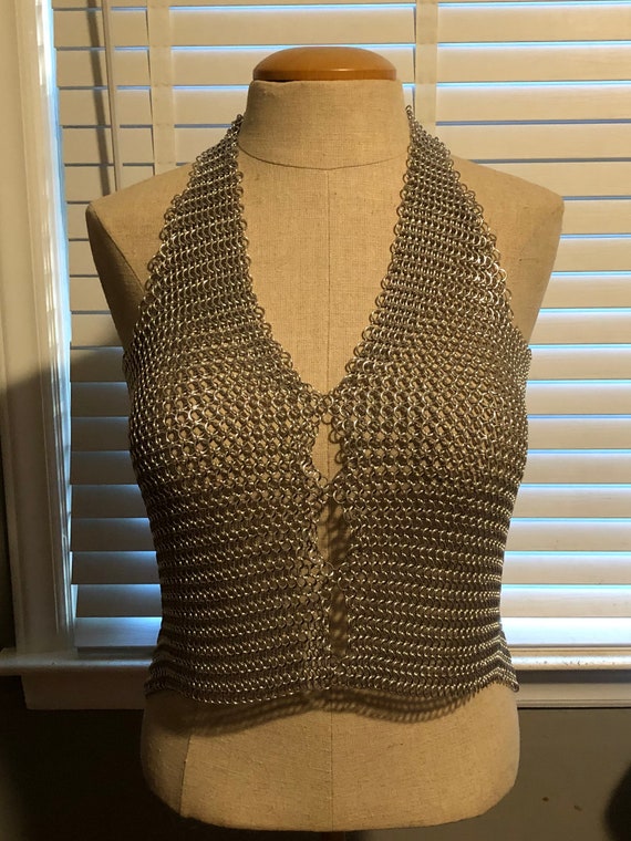 Chainmail Halter Top 