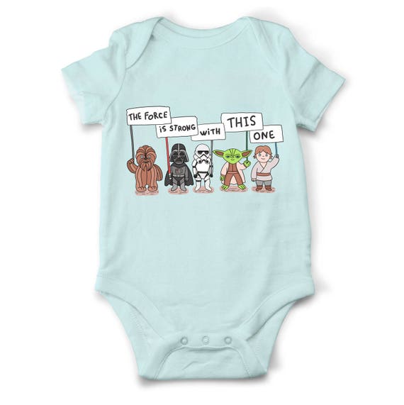 star wars baby onesie