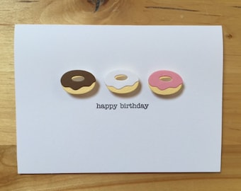 happy birthday donuts