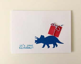 it's your birthday (triceratops)