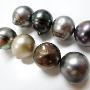 15-17mm Mix Multi Circle-Drop/Baroque Tahitian Loose Pearl