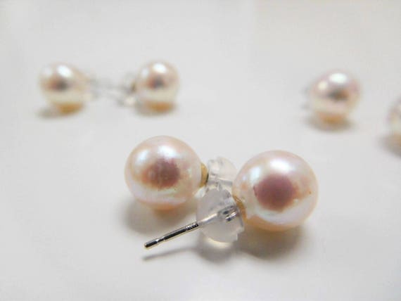 Pendientes Oro Blanco 18k Perlas Cultivadas 10 Mm · Joyería Marga Mira