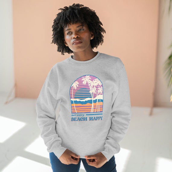 Beach happy sweatshirt new arrivals