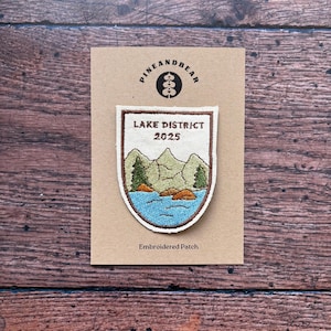 Custom Location Patch – Personalised Mountain Adventure Badge