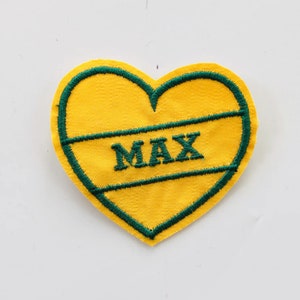 Retro Embroidered Name Patch