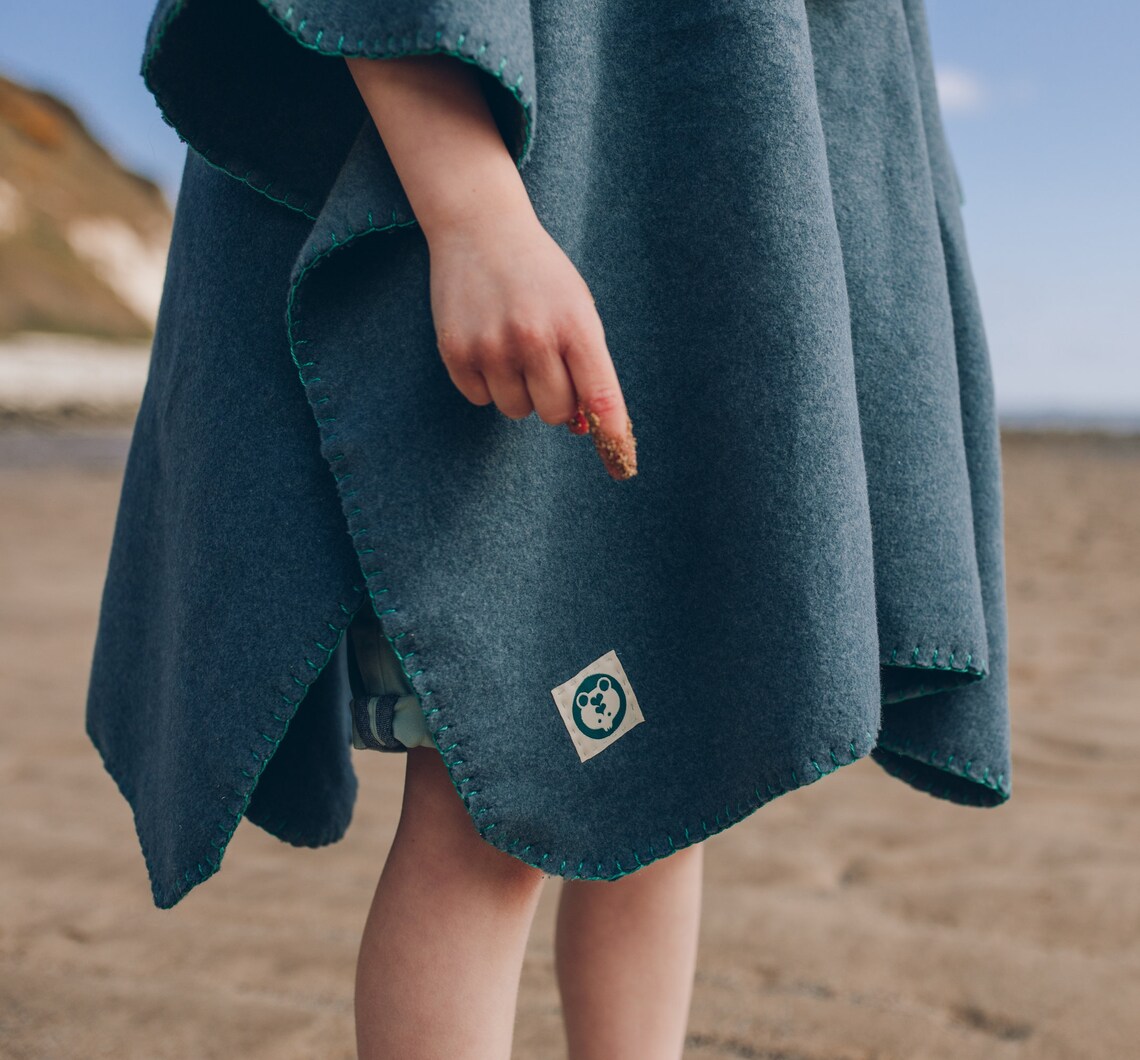 Organic Camp blanket Poncho Campfire Blanket Ages 4yrs to Etsy