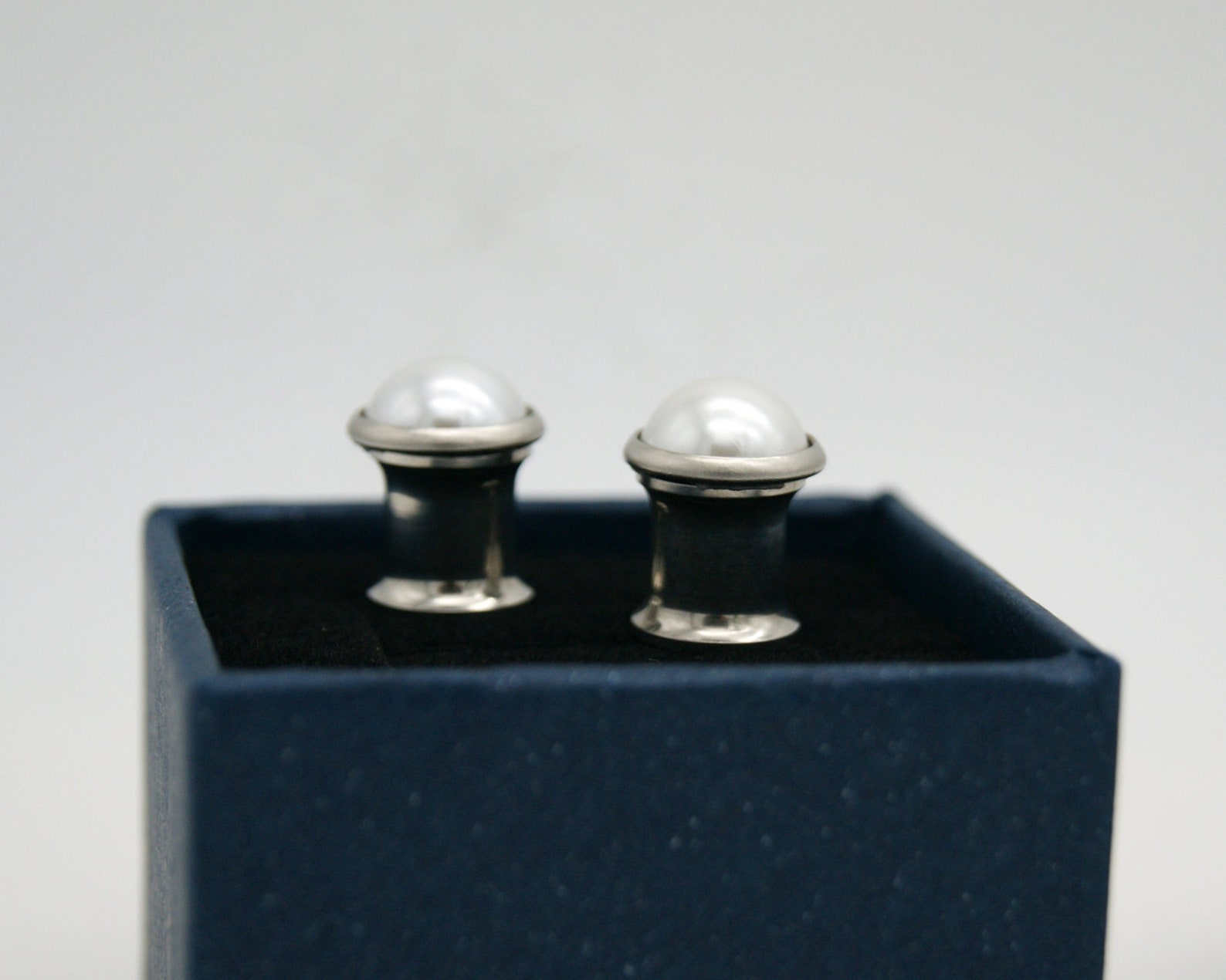 Pearl Wedding Plugs Double Flare Plugs Tunnels 12g 8g 6g 4g 2g Etsy